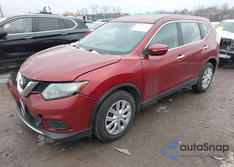 2015 Nissan Rogue S from USA, damaged, VIN KNMAT2MT9FP573782